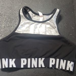 Pink Sports Bra
